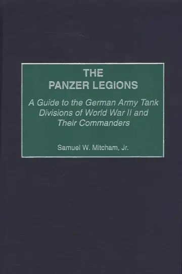 Cover of The Panzer Legions