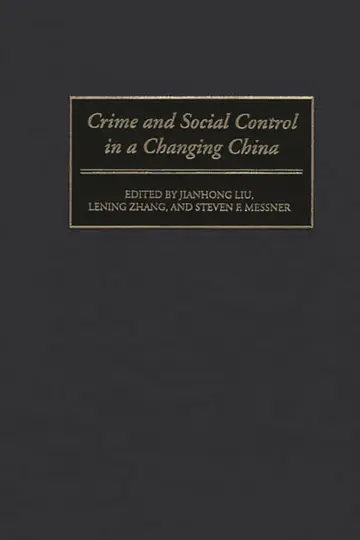 Cover of Crime and Social Control in a Changing China