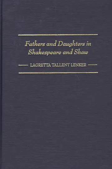 Cover of Fathers and Daughters in Shakespeare and Shaw