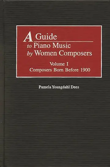 Cover of A Guide to Piano Music by Women Composers