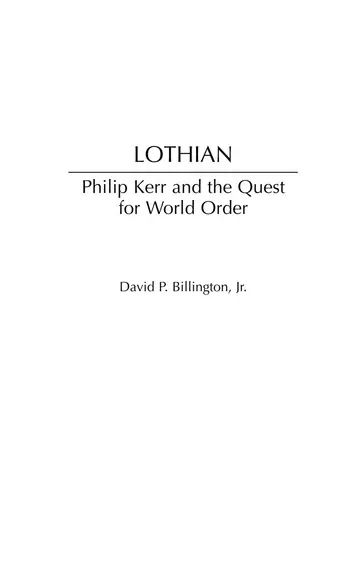Cover of Lothian