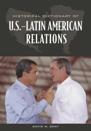 Cover of Historical Dictionary of U.s.latin American Relations