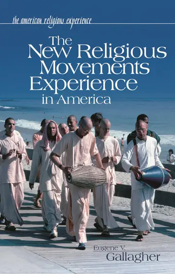 Cover of The New Religious Movements Experience in America
