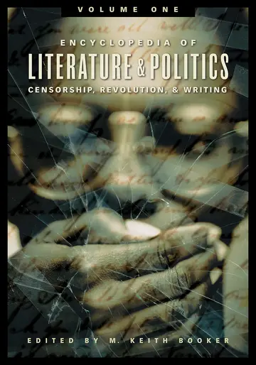 Cover of Encyclopedia of Literature and Politics