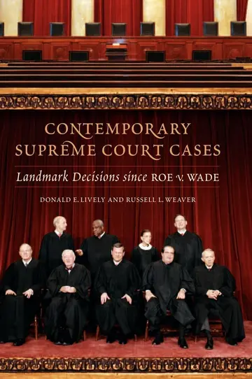 Cover of Contemporary Supreme Court Cases