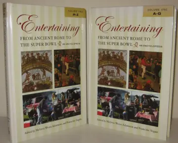Cover of Entertaining from Ancient Rome to the Super Bowl