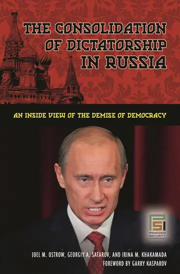 Cover of The Consolidation of Dictatorship in Russia