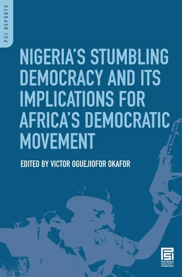 Cover of Nigeria's Stumbling Democracy and Its Implications for Africa's Democratic Movement