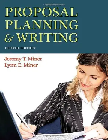 Cover of Proposal Planning & Writing, 4th Edition