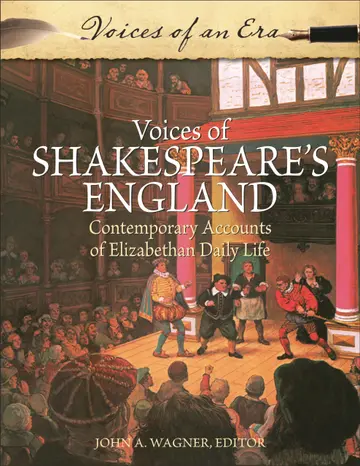 Cover of Voices of Shakespeare's England