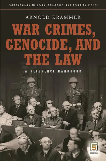 Cover of War Crimes, Genocide, and the Law