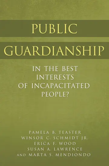 Cover of Public Guardianship