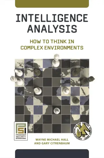 Cover of Intelligence Analysis