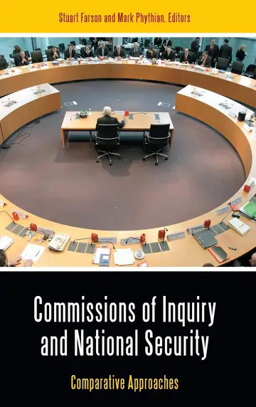 Cover of Commissions of Inquiry and National Security