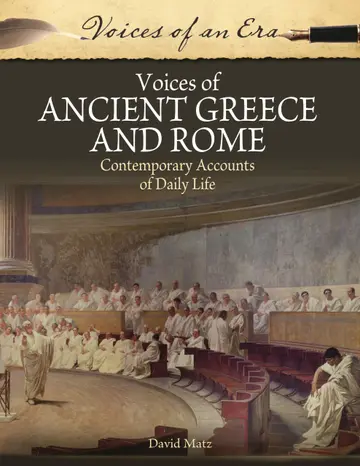 Cover of Voices of Ancient Greece and Rome
