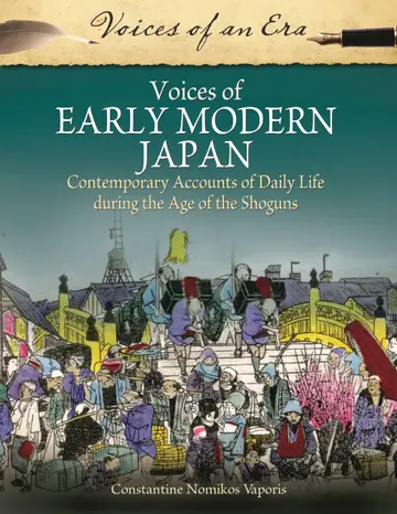 Cover of Voices of Early Modern Japan