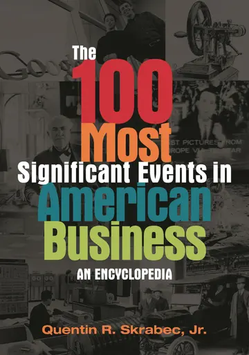 Cover of The 100 Most Significant Events in American Business