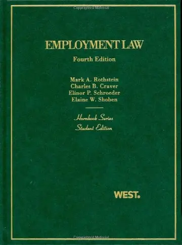 Cover of Employment Law