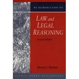 Cover of An Introduction to the Law and Legal Reasoning