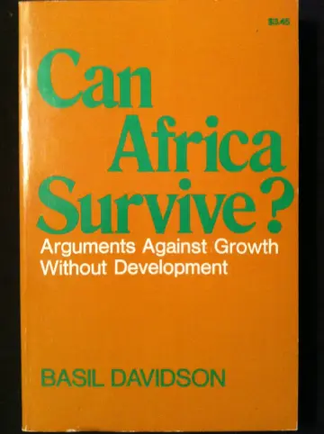 Cover of Can Africa Survive? Arguments Against Growth Without Development