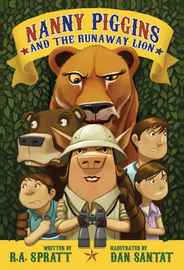 Cover of Nanny Piggins and the Runaway Lion