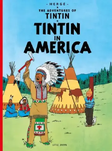 Cover of Tintin in America