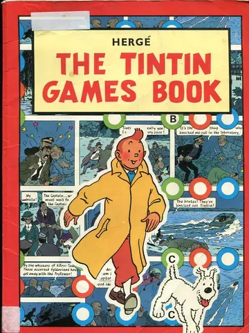 Cover of Tintin Games Book