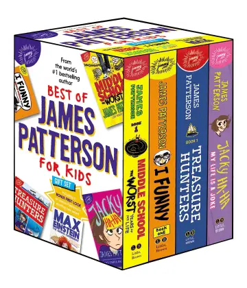 Cover of Best of James Patterson for Kids Boxed Set