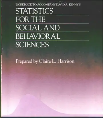 Cover of Statistics for the social and behavioral sciences