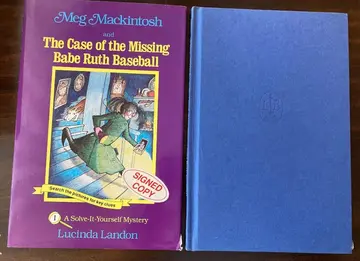 Cover of Meg Mackintosh and the Case of the Missing Babe Ruth Baseball