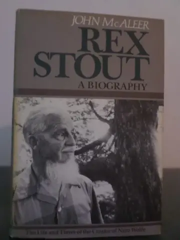 Cover of Rex Stout