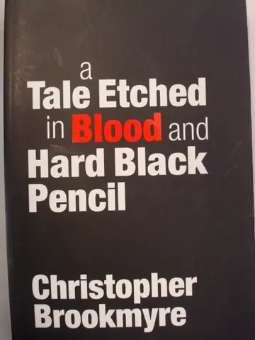 Cover of A Tale Etched in Blood and Hard Black Pencil