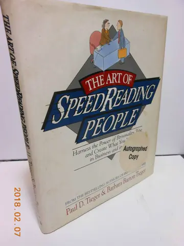 Cover of The Art of Speedreading People