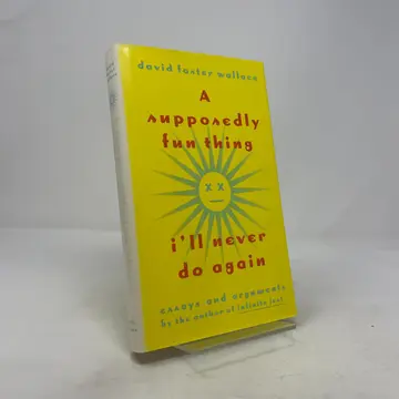 Cover of A Supposedly Fun Thing I'll Never Do Again