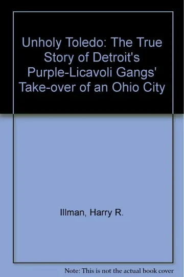 Cover of Unholy Toledo