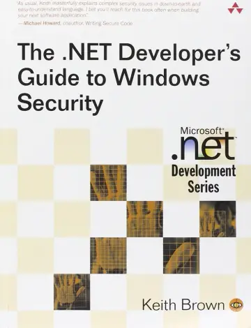 Cover of The .NET Developer's Guide to Windows Security