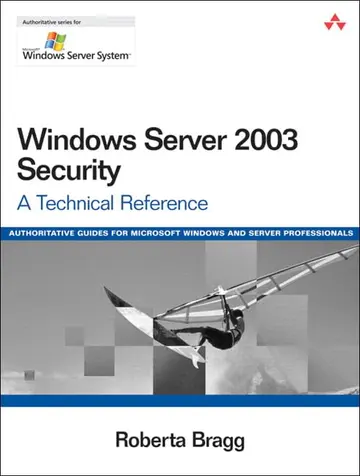 Cover of Windows Server 2003 Security