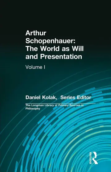 Cover of Arthur Schopenhauer