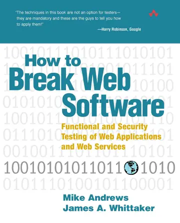 Cover of How to Break Web Software