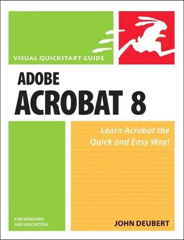 Cover of Adobe Acrobat 8 for Windows and Macintosh