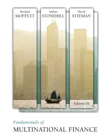 Cover of Fundamentals of Multinational Finance