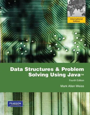 Cover of Data Structures and Problem Solving Using Java
