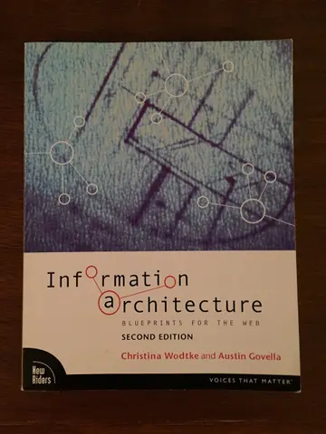 Cover of Information Architecture