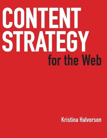 Cover of Content Strategy for the Web