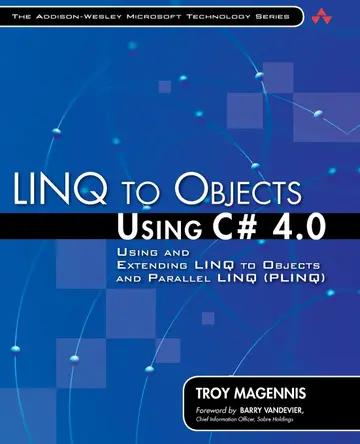 Cover of LINQ to Objects Using C# 4.0