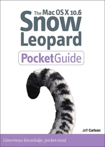 Cover of Mac OS X 10.6 Snow Leopard Pocket Guide