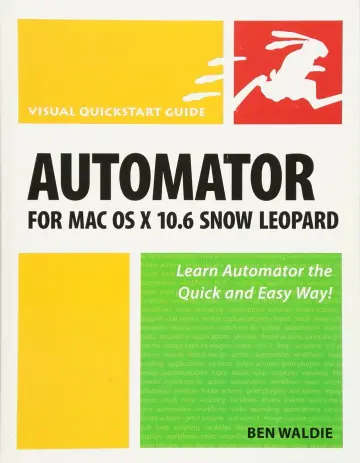 Cover of Automator for Mac OS X 10.6 Snow Leopard