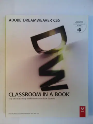 Cover of Adobe Dreamweaver CS5 Classroom in a Book