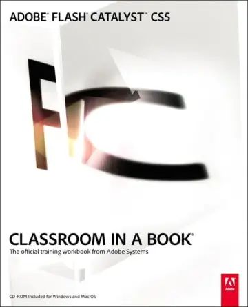 Cover of Adobe Flash Catalyst CS5 Classroom in a Book