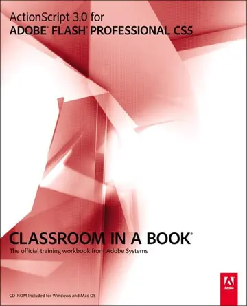 Cover of Actionscript 3.0 for Adobe Flash Professional CS5 Classroom in a Book